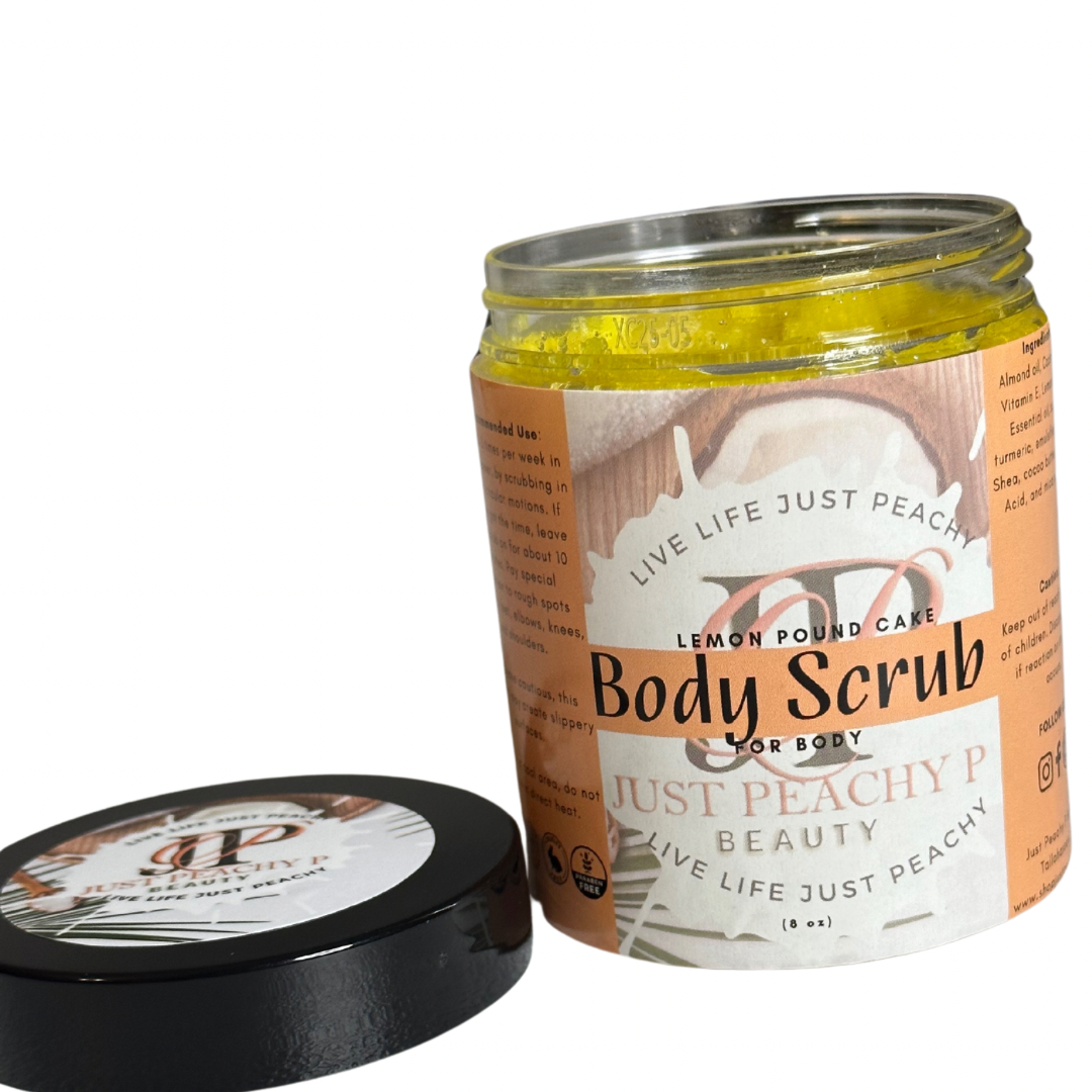 Lemon Pound Cake Body Scrub