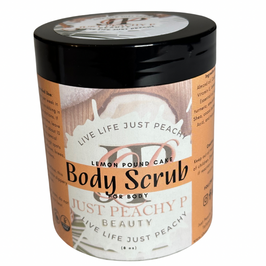 Lemon Pound Cake Body Scrub